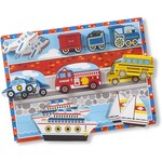 Vehicles 9 piece Inset Puzzle