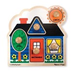 Shapes 5 piece peg puzzle