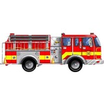 Fire Truck 24 piece floor puzzle
