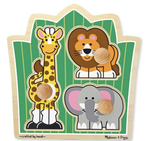 Jungle Friends Jumbo Knob Puzzle