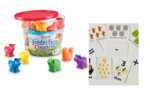 Early Maths Flashcards and Jumbo Safari Counters Set