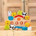 Wooden Balancing Ark Game