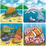 Sea Life Puzzle Set (4)