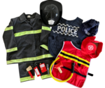 Fire Fighter & Police Play Set