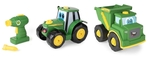 Build-A-Johnny Tractor & Dump Truck