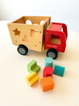 Wooden Truck Shape Sorter