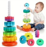 Rotating Rainbow Tower