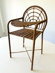 Wicker Highchair for Dolls