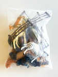 Plastic Animals with Fences