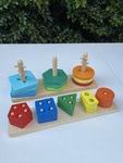 Shape Stacking Puzzles 