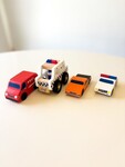 Set of 4 Wooden Vehicles