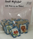 Small wooden Alphabet 