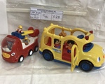 School Bus + Fire Truck