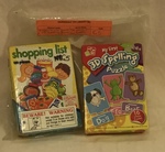 Shopping List Game  and My First Spelling puzzle 