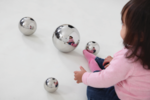 23: Reflective Sensory Silver Balls  ST 