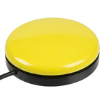 Yellow Buddy Button (6.4cm)