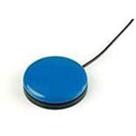 59: BLUE Buddy Button (6.4cm)