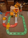Construction Site Road and rail set
