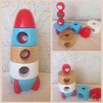 Stacking Magnetic Rocket