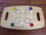 Balancing maze board