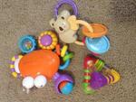 3 Baby Rattles