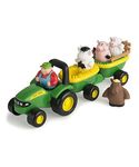 John Deere Hay Ride Push Along Tractor