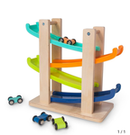 Wooden Ramp Racer + Accessories