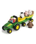 John Deere Hay Ride Push Along Tractor
