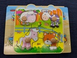 Assorted peg puzzles