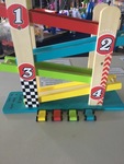 4 level car roller with 4 cars + BOX
