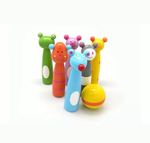 Wooden animal Skittles