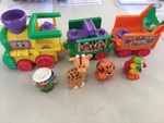 Little people animal train