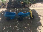 Blue Trike (trailer broken)