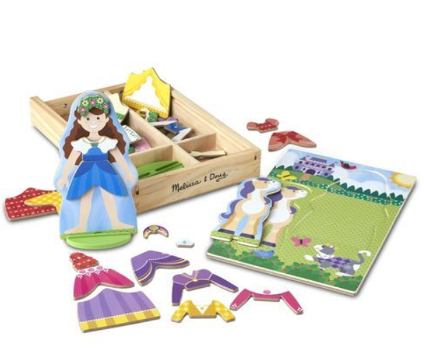 62636: Princess Magnetic Dress-up
