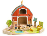 Wooden Barnyard plus bag *GOLD STAR