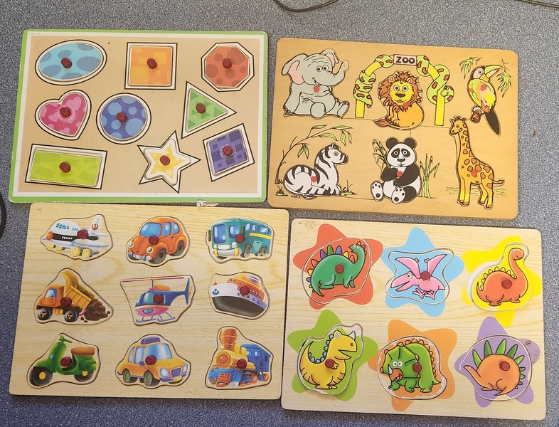 83163: Wooden animal puzzle