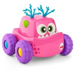 Fisher Price push and go Monster pink