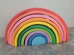 Wooden Rainbow *GOLD STAR*