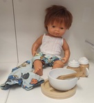 Miniland Sebastian and accessories GOLD STAR ⭐