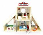 Wooden animal hospital