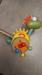 Dinosaur push toy
