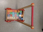 Trolley and Alphabet Blocks