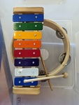 Tambourine and Xylophone 