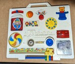 Vintage Fisher Price Busy Board