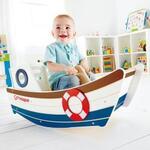 Wooden Rocking Boat GOLD STAR