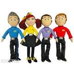 Wiggles plush figurines