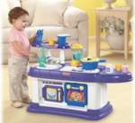 Fisher price kitchen + accessories box 