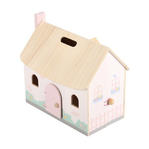 62918: Wooden doll house