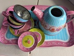 Tin Tea Set