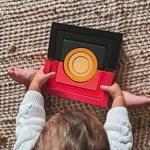 Stacking flag puzzle 